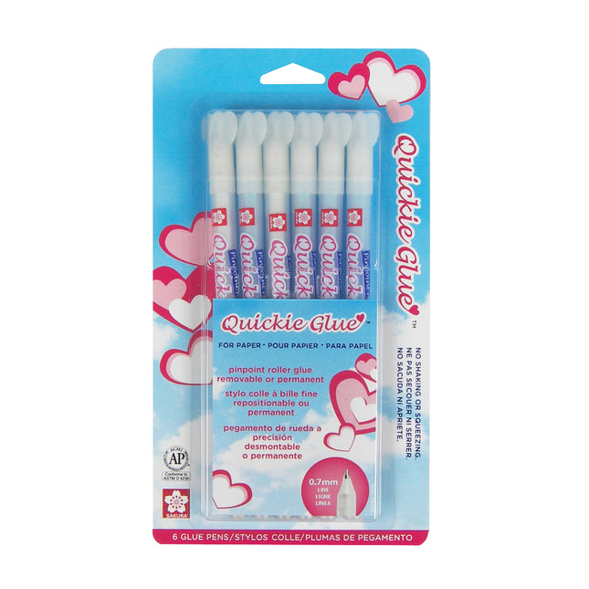 Quickie Glue Pen, 6-Pack
