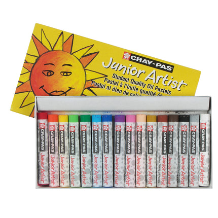 Junior Artist Oil Pastel, 16 Colors