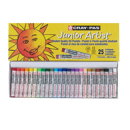 Junior Artist Oil Pastel, 25 Colors