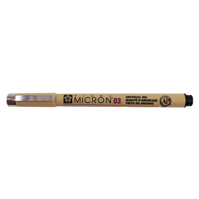 Micron 03 Pen 0.35mm Black