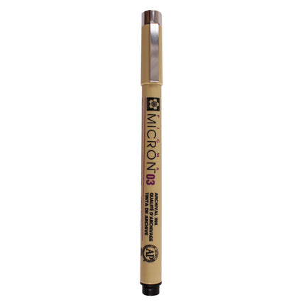 Micron 03 Pen 0.35mm Black