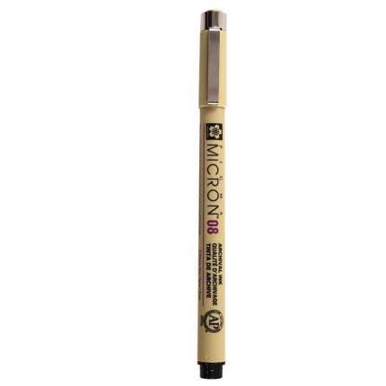 Micron 08 Pen 0.50mm Black
