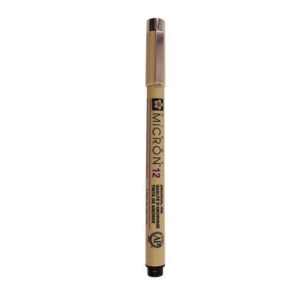 Micron 12 Pen 0.70mm Black