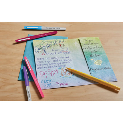 Flair Felt Tip Pens, Medium Point, Candy Pop Pack, 16 Count