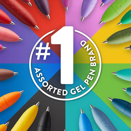 InkJoy Gel Pens, Assorted Colors, Medium Point (0.7mm), 30 Count