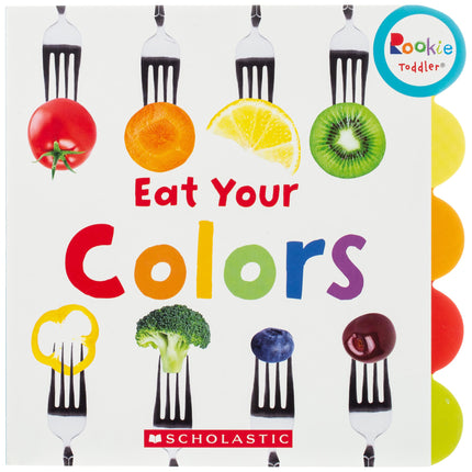 Rookie Toddler® Board Book, Eat Your Colors