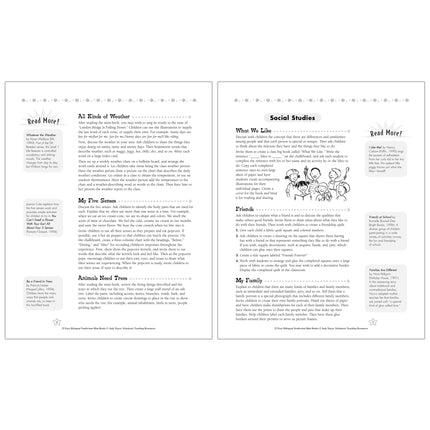 25 Easy Bilingual Nonfiction Mini Books