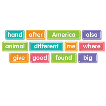More Sight Words Bulletin Board Set