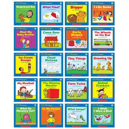 First Little Readers Books, Guided Reading Level B, 5 Copies of 20 Titles