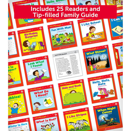 First Little Readers™ Book Parent Pack, Guided Reading Level A, Set of 25 Books