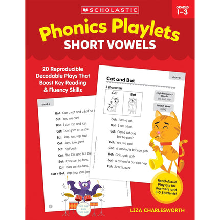 Phonics Playlets Short Vowels