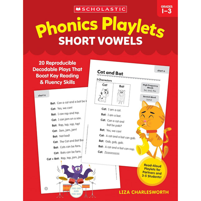 Phonics Playlets Short Vowels