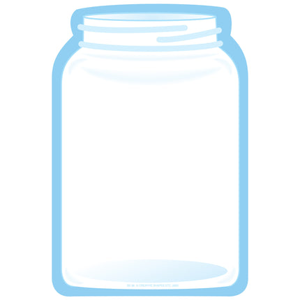 Creative Shapes Notepad Jar Large