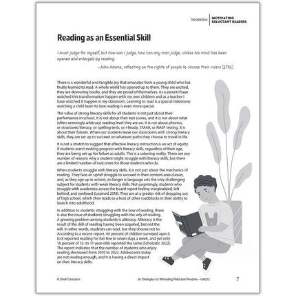 50 Strategies for Motivating Reluctant Readers