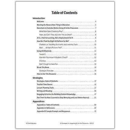 50 Strategies for Integrating AI into the Classroom