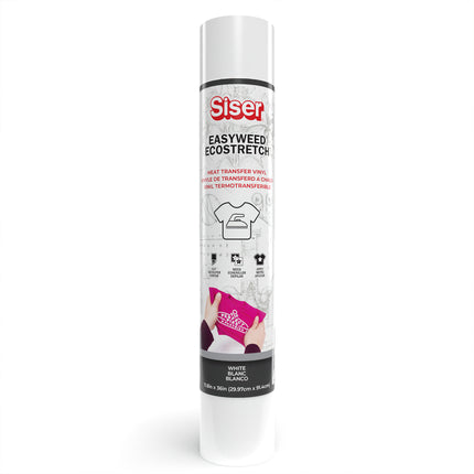 Easyweed Ecostretch HTV Heat Transfer Vinyl, 36", White
