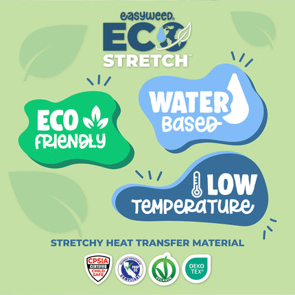 Easyweed Ecostretch HTV Heat Transfer Vinyl, 36", White