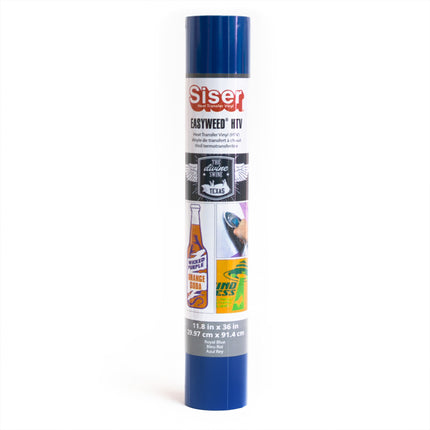 Easyweed HTV Heat Transfer Vinyl, 36", Royal Blue