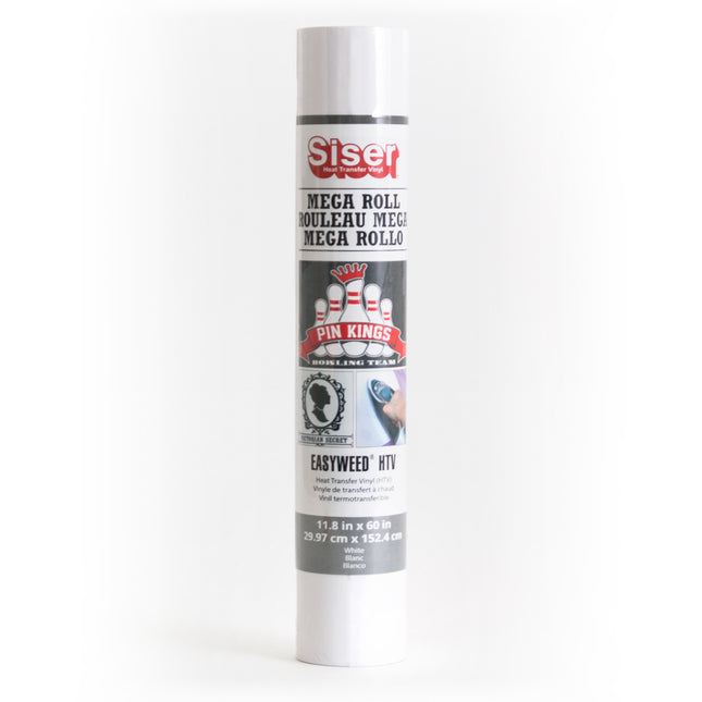 Easyweed HTV Heat Transfer Vinyl, 60", White
