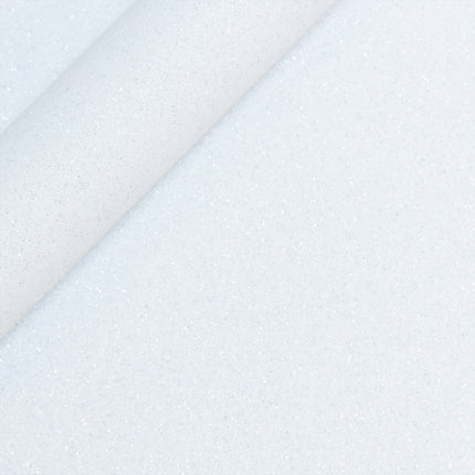 Glitter HTV Heat Transfer Vinyl, 36", White