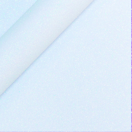 Glitter HTV Heat Transfer Vinyl, 36", Rainbow White