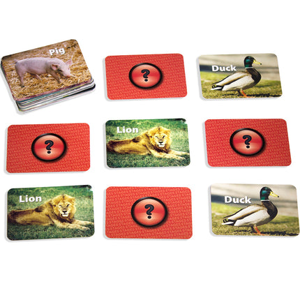 Photographic Memory Matching Game, Animals