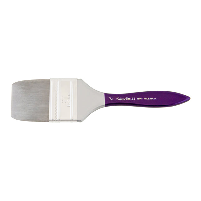 Silver Silk 88® Silver Synthetic Brush, Size 2