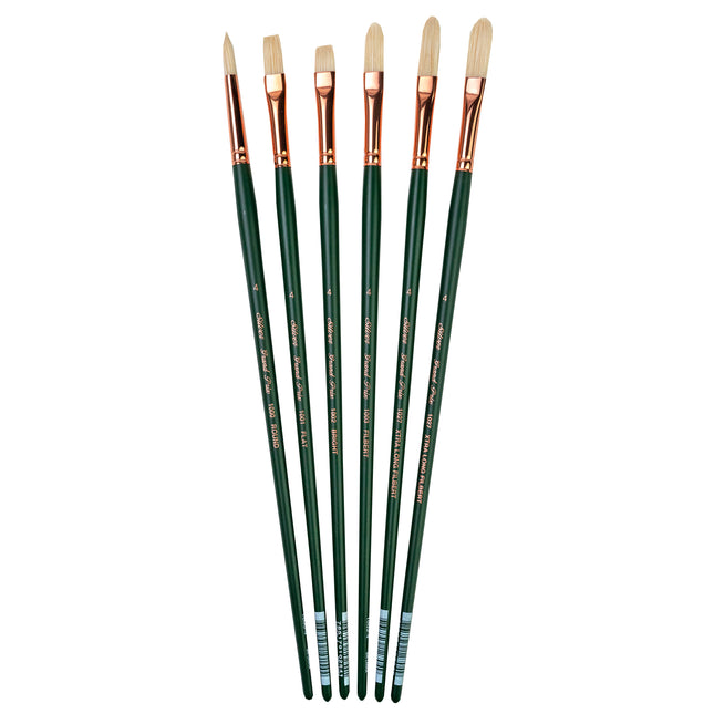 Grand Prix Size 4 Variety Set, 6 Brushes