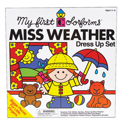 My First Colorforms® Miss Weather Dress Up Set