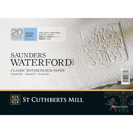 Saunders Waterford Watercolor Block, Cold Pressed, 10x7