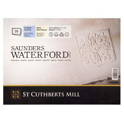 Saunders Waterford Watercolor Block, Cold Pressed, 12x9