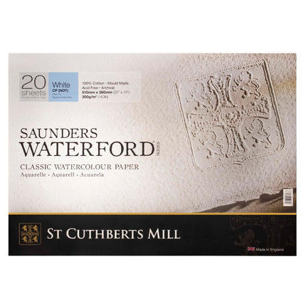Saunders Waterford Watercolor Block, Cold Pressed, 20x14
