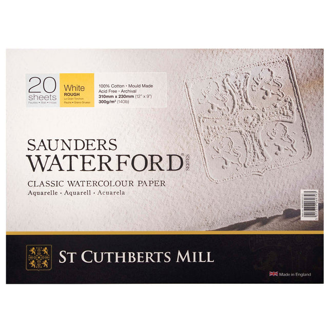 Saunders Waterford Watercolor Block, Rough, 12x9
