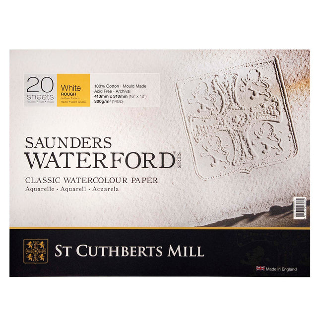 Saunders Waterford Watercolor Block, Rough, 16x12