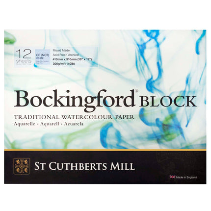Bockingford Watercolor Block, 12x16