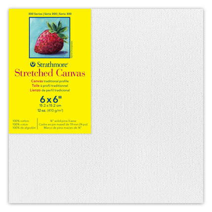 300 Series Trad Stretch Canvas 6x6 Strathmore