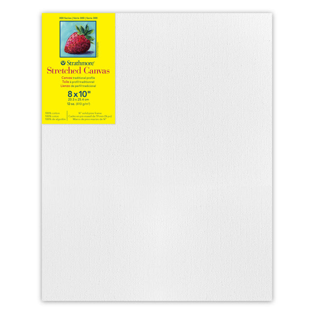 300 Series Trad Stretch Canvas 8x10 Strathmore