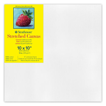 300 Series Trad Stretch Canvas 10x10 Strathmore