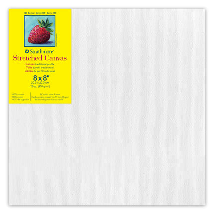 300 Series Trad Stretch Canvas 8x8 Strathmore
