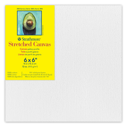 300 Series Gallery Stretch Canvas 6x6 Strathmore