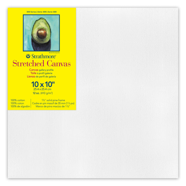 300 Series Gall Stretch Canvas 10x10 Strathmore