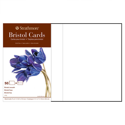 50ct Bristol Cards & Envelopes 400 Series
