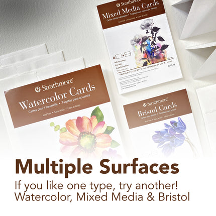 50ct Bristol Cards & Envelopes 400 Series