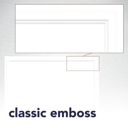 100ct Photo Mount Cards & Envelopes Embossed Border