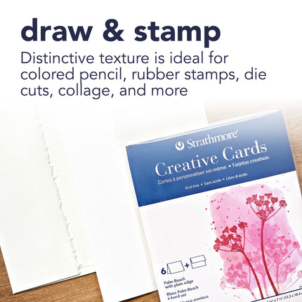 Creative Cards Palm Beach 5x6.875in & Envelopes 6pk