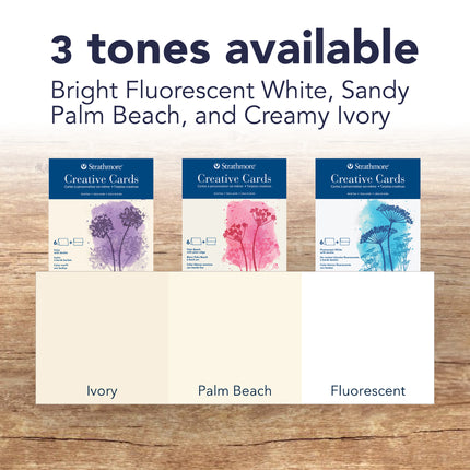 Creative Cards Palm Beach 5x6.875in & Envelopes 6pk