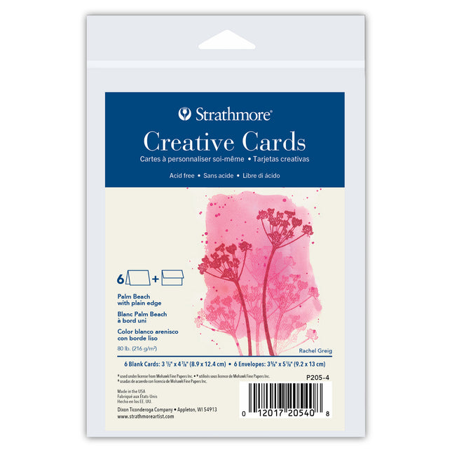 Creative Cards Palm Beach 3.5x4.875 & Envelopes 6pk