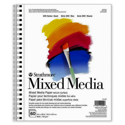 Mixed Media Pad, 9x12