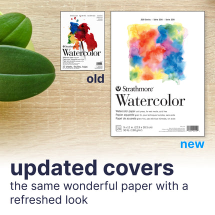 Watercolor Paper Pad, 11x15