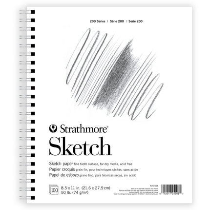 Sketch Paper Pad, 8.5x11